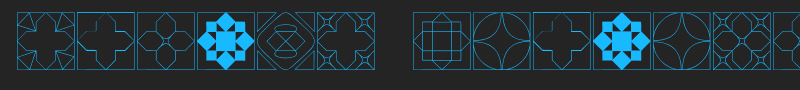 Formas geometricas 2 font